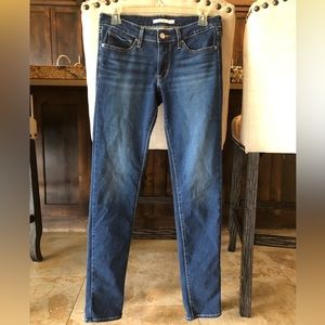 Levi’s Dark Wash Women’s Jeans 711 Skinny Jeans 27 Waist